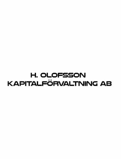 H.Olofsson kapitalförvaltning AB